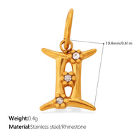 Premium Versatile Zodiac Charm  Individuality Pendant