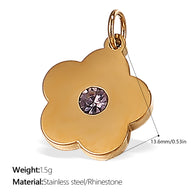 European Style Chili Pepper Pendant Steel 18K Gold JXPJ385-399