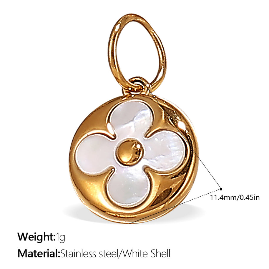 European Style Chili Pepper Pendant Steel 18K Gold JXPJ385-399
