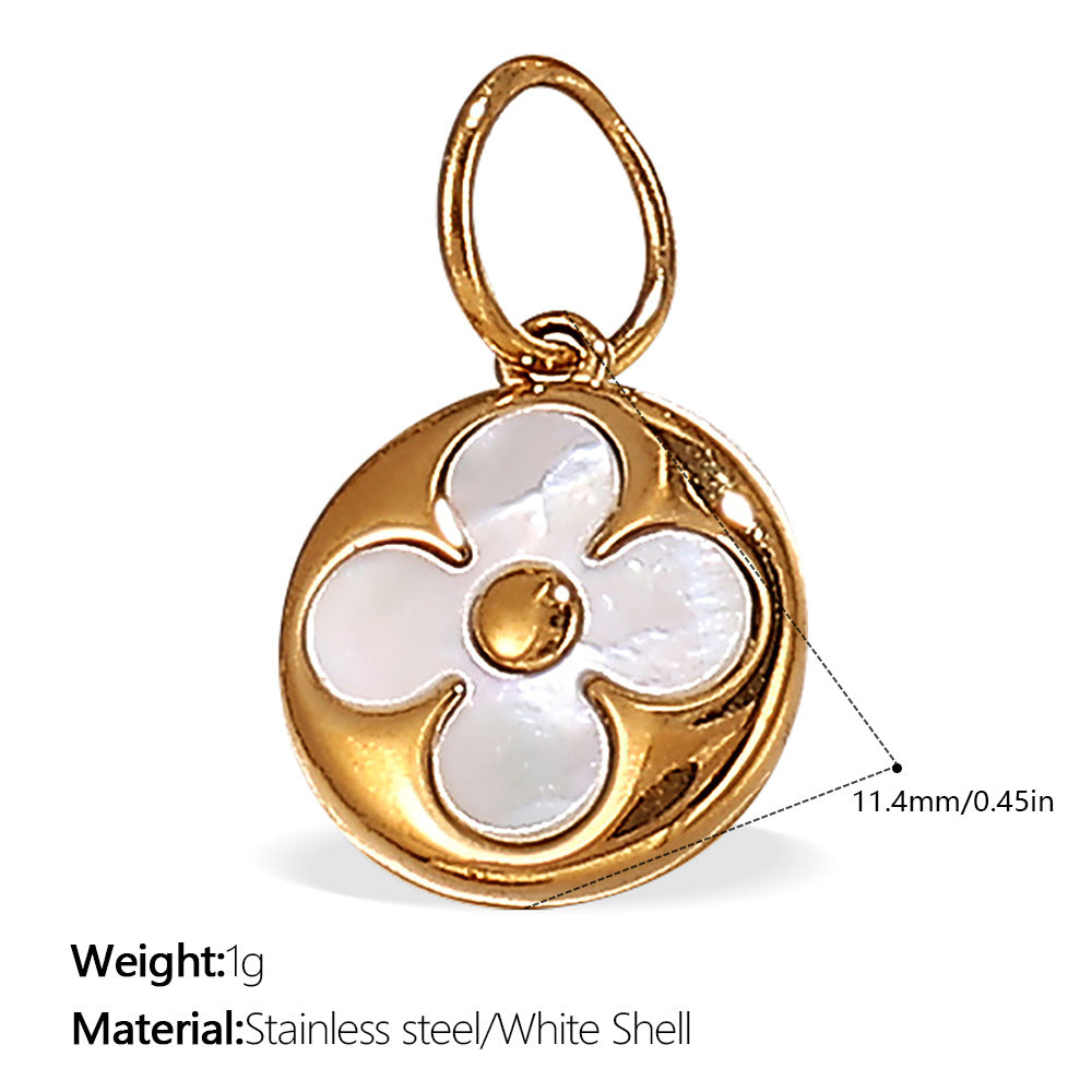 European Style Chili Pepper Pendant Steel 18K Gold JXPJ385-399