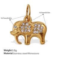 Rhinestone Starfish Coconut Crab Pendant DIY Ocean Style