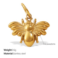 DIY Mini Butterfly Heart Pendant  European Creative Charm