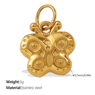 DIY Mini Butterfly Heart Pendant  European Creative Charm