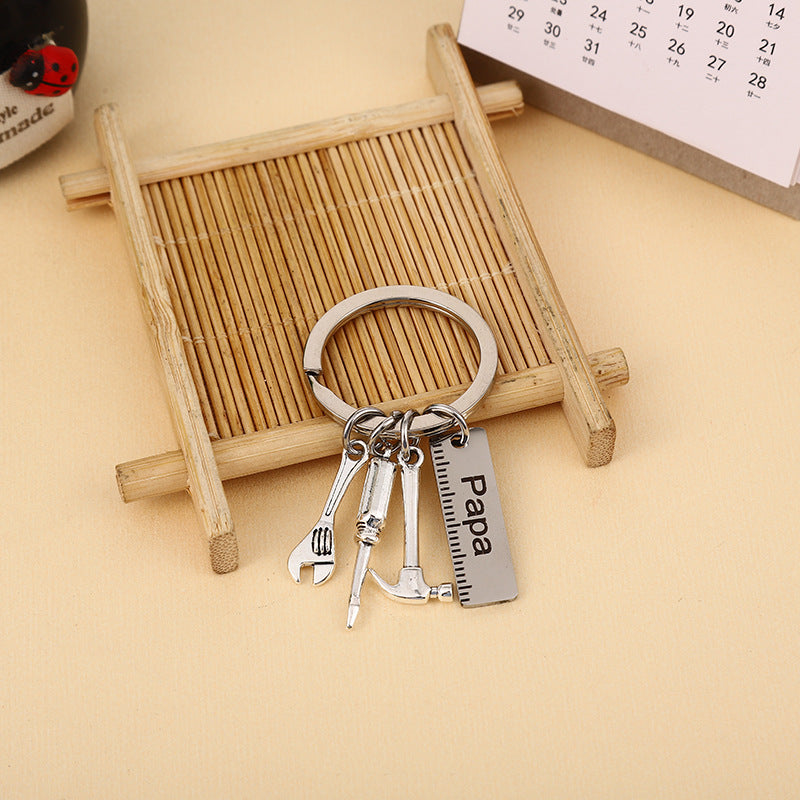 Dad Keychain | Tool Wrench Set | Father's Day Gift