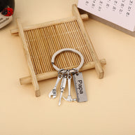 Dad Keychain | Tool Wrench Set | Father's Day Gift