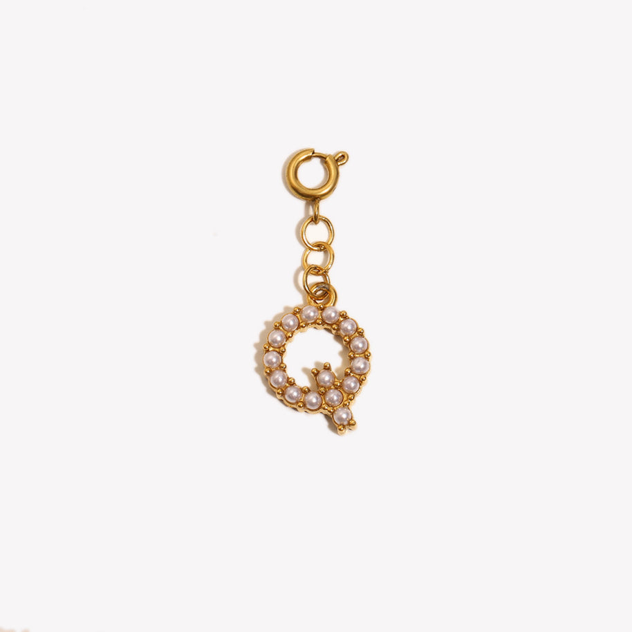 Versatile Spring Clasp Pendant English Letters Women JXC9510