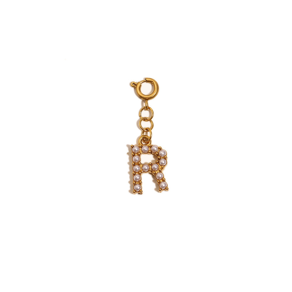 Versatile Spring Clasp Pendant English Letters Women JXC9510