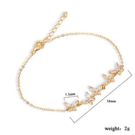 Butterfly Chain Bracelet