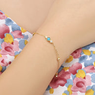 Turquoise Chain Bracelet