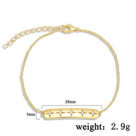 Bar Chain Bracelet