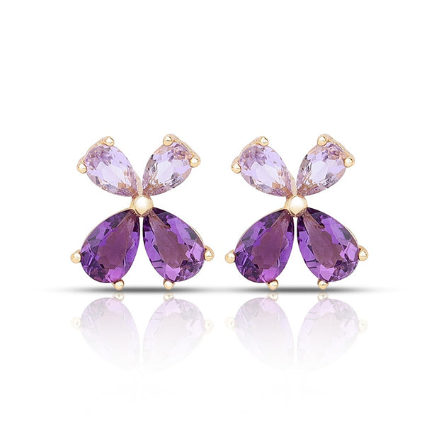 South Africa Gemstone Flower Earring