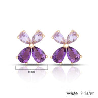 South Africa Gemstone Flower Earring