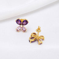 South Africa Gemstone Flower Earring