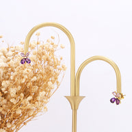 South Africa Gemstone Flower Earring