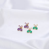 South Africa Gemstone Flower Earring