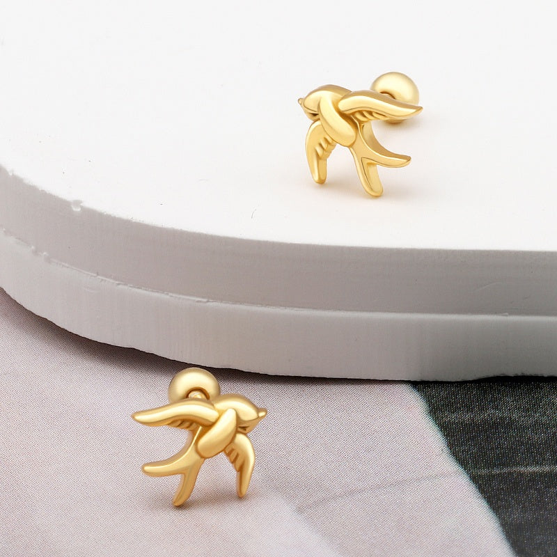 Mini Swallow Ear Piercings