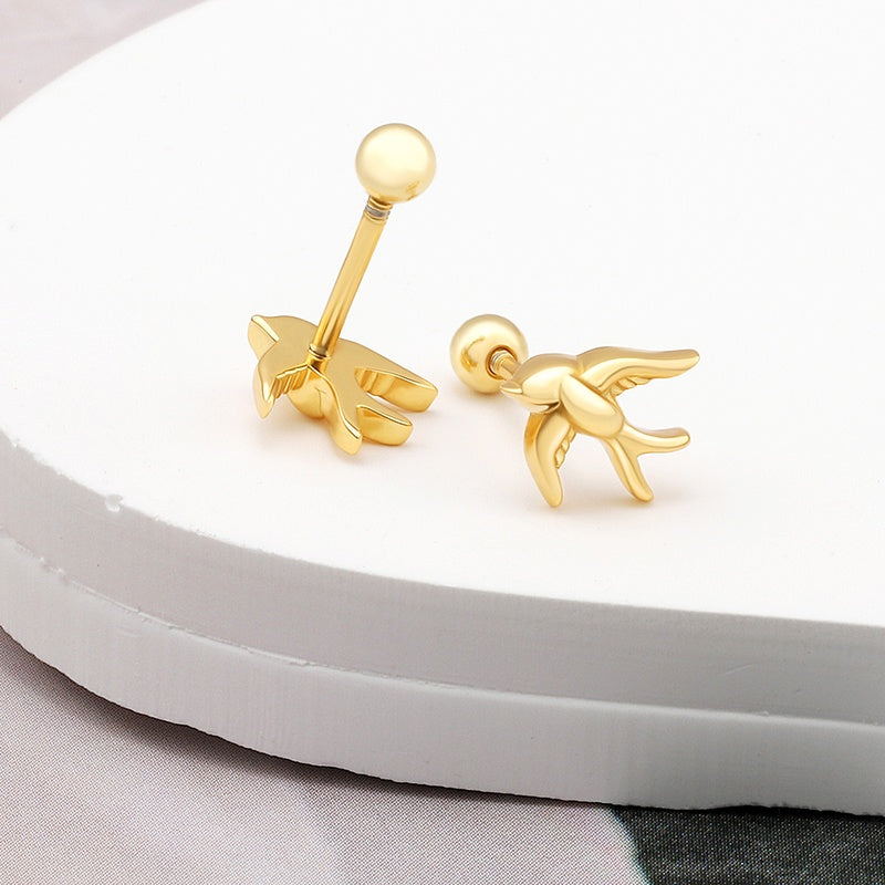 Mini Swallow Ear Piercings
