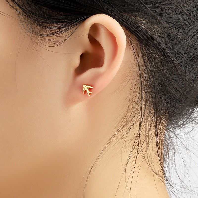 Mini Swallow Ear Piercings