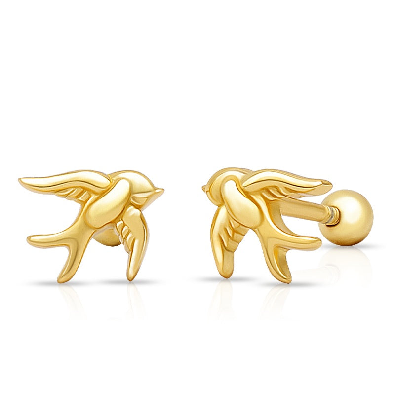 Mini Swallow Ear Piercings