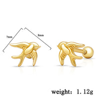 Mini Swallow Ear Piercings