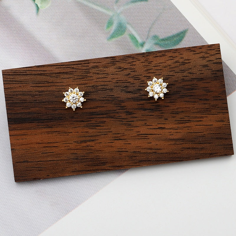Flower Pretty Ear Piercings