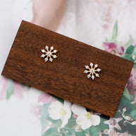 Snowflake Pretty Ear Piercings