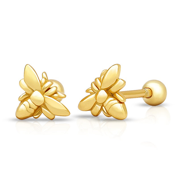 Bee Cute Ear Piercings