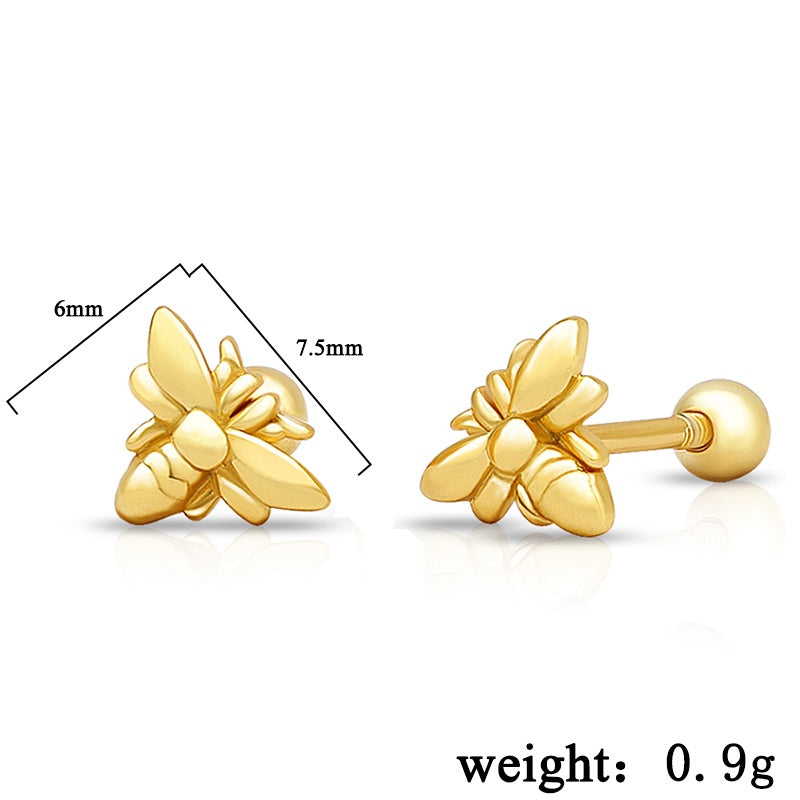 Bee Cute Ear Piercings