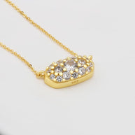 Grayson Gold Crystal Pendant Necklace