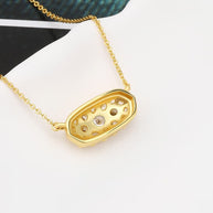 Grayson Gold Crystal Pendant Necklace