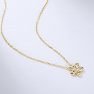 CZ Flower Necklace