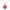 Red CZ Retro Geometrical Sters Round Necklace