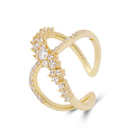 Criss Cross X Ring