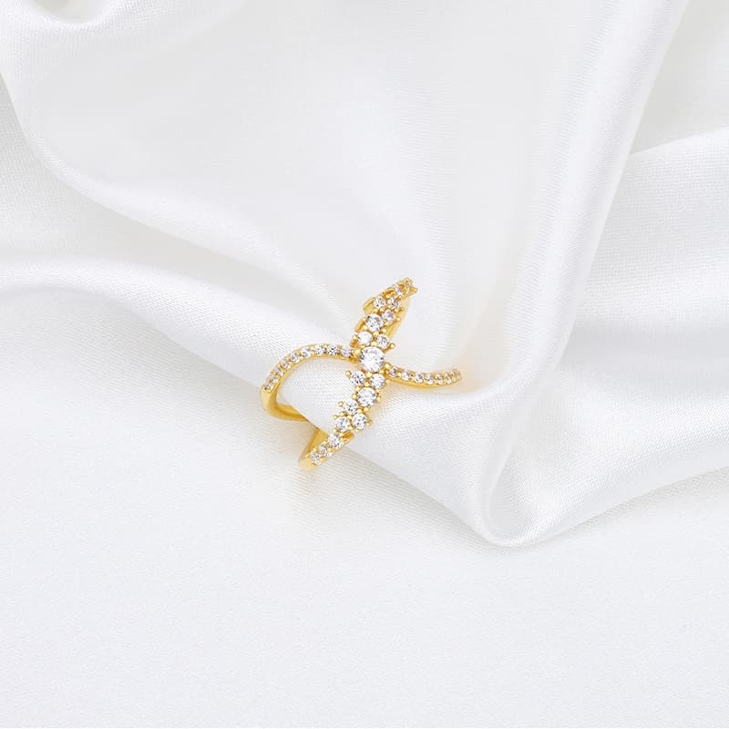 Criss Cross X Ring