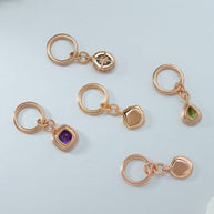 Cushion Amethyst Charm