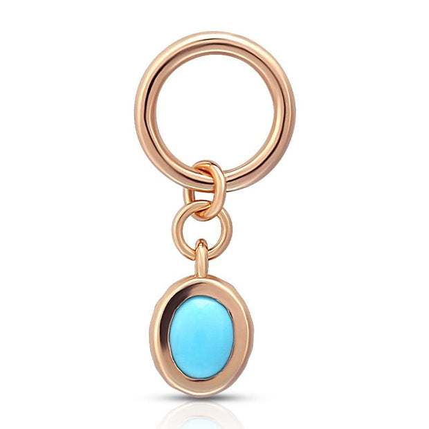 Oval Turquoise Charm