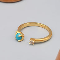 Turquoise Open Ring