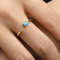Turquoise Open Ring
