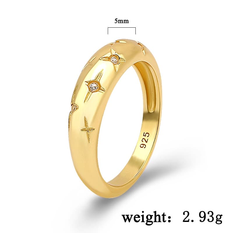 Star Dome Ring