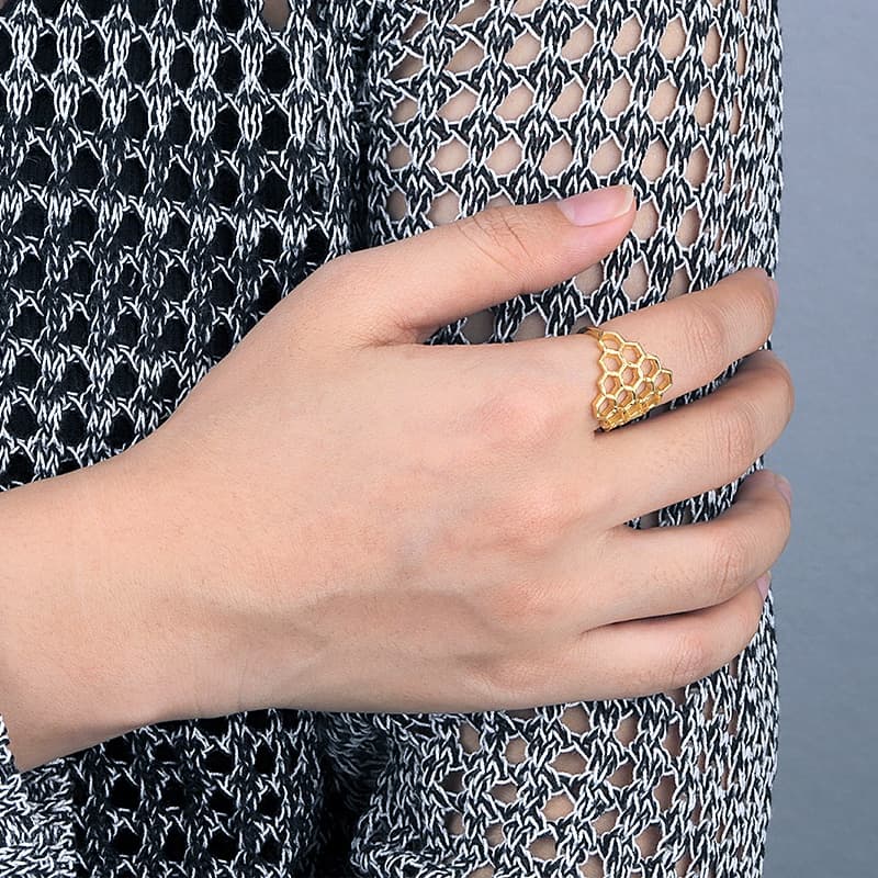 Honeycomb Ring