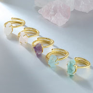 Irregular Hexagon Amazon  Ring