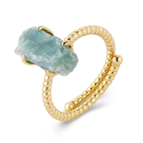 Irregular Hexagon Amazon  Ring SR00056