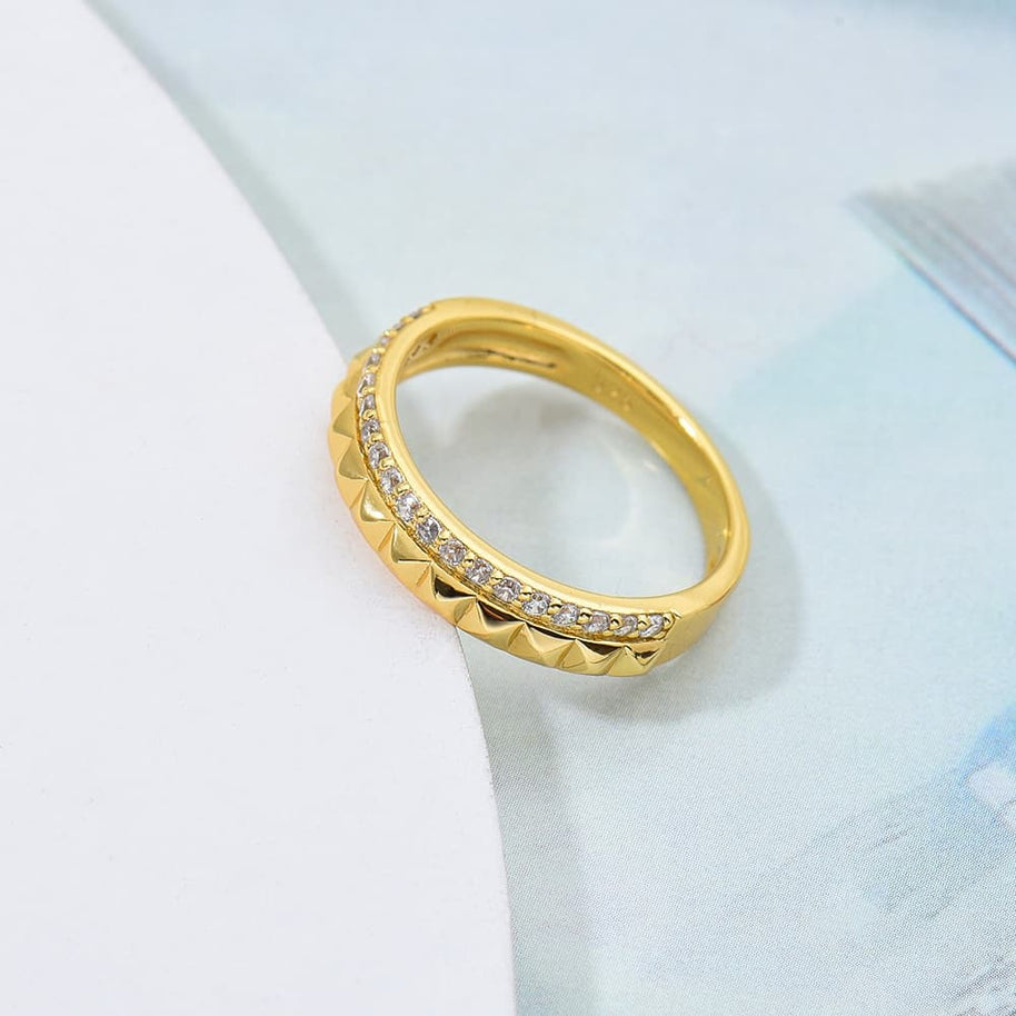Double Row Wedding Band