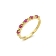 Ruby Natural Stone Gemstone Ring