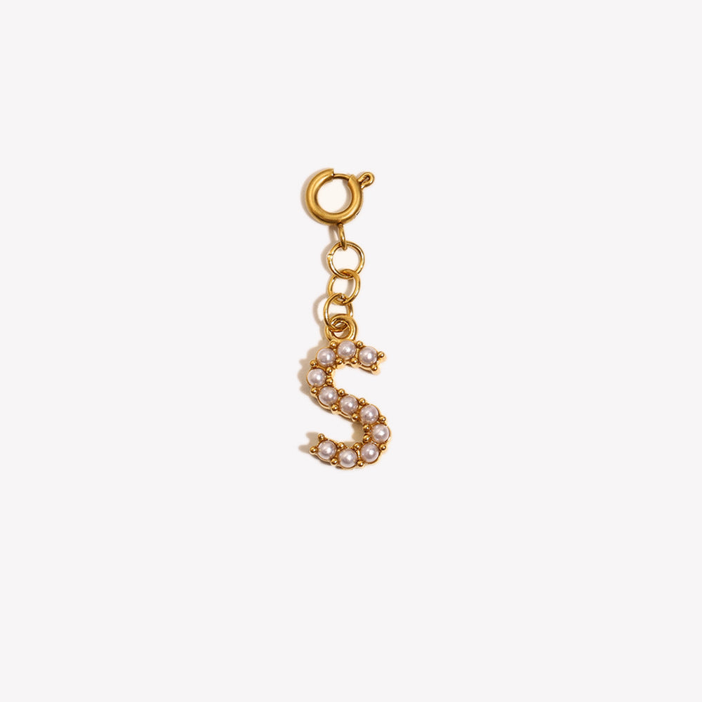 Versatile Spring Clasp Pendant English Letters Women JXC9510