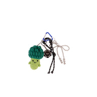 Unique Gift Keychain | Funny Crochet Fruit Veggie Plush Toy