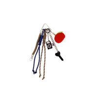 Colorful Fruit Keychain | Handmade Braided Rope Charm