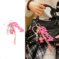 Summer Bag Charm | Trend Minimalist Miu-Style Keychain
