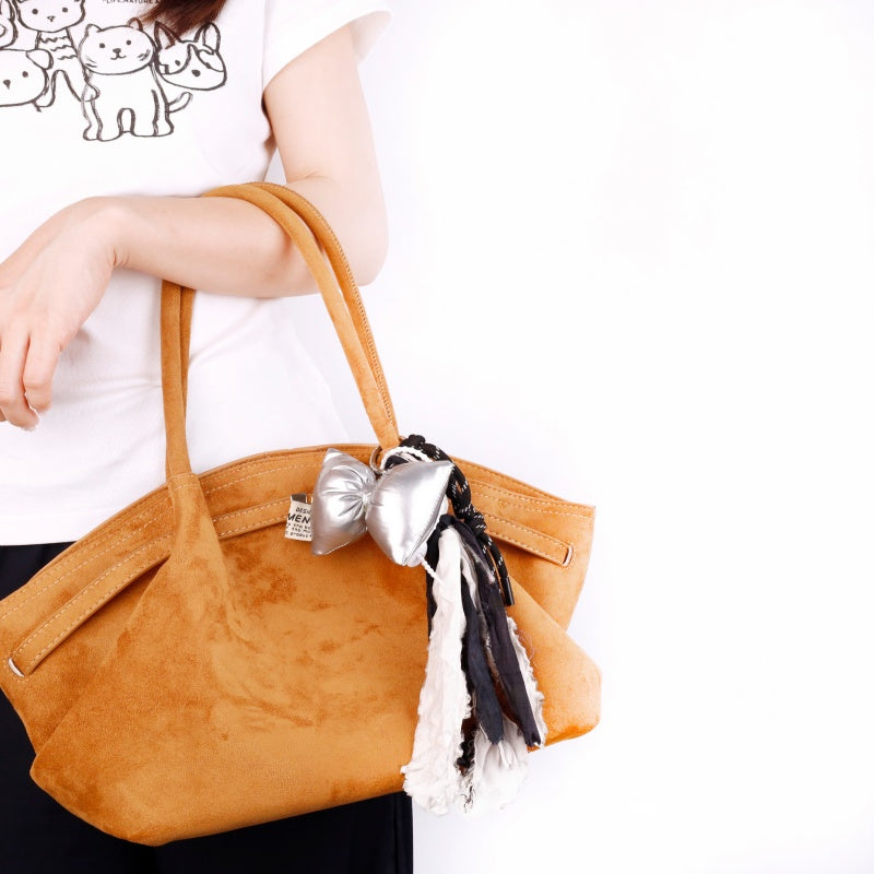 Fashion Keychain | Colorful Lace Rope Charm for Bags & Keys