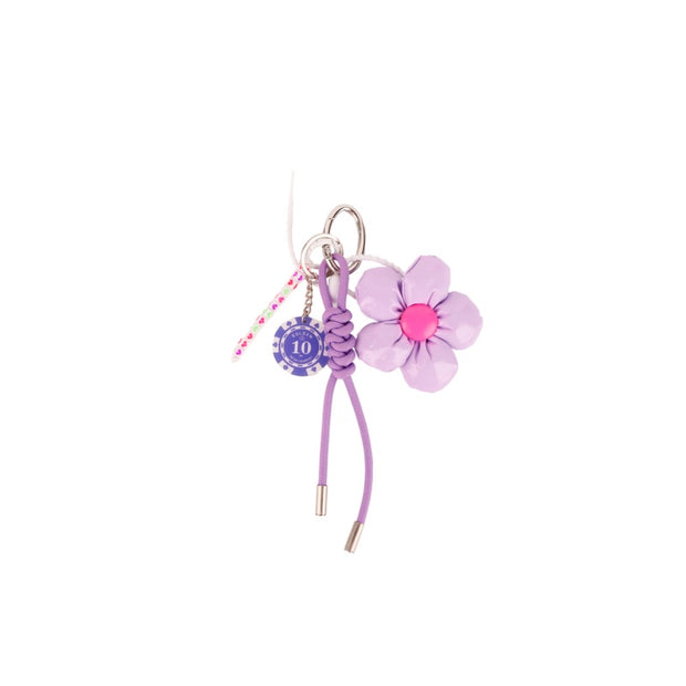 Fashion Blogger Lanyard | 3D Flower & Ribbon Charm for Bag